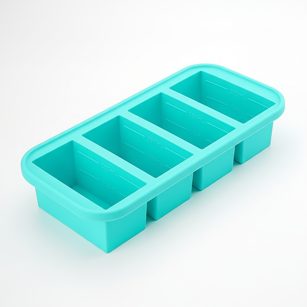 4-Cube Tray Compartments Detail