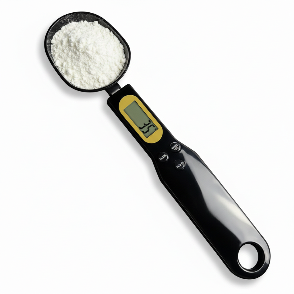 Black Spoon Scale with Supplements