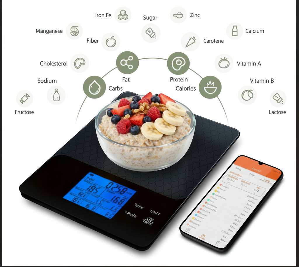 Oats Scale White Background Fixed