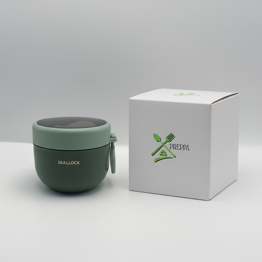 Seal Lock Container with Preppa Packaging